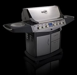 iQue Grill with stereo & on-board computer controls