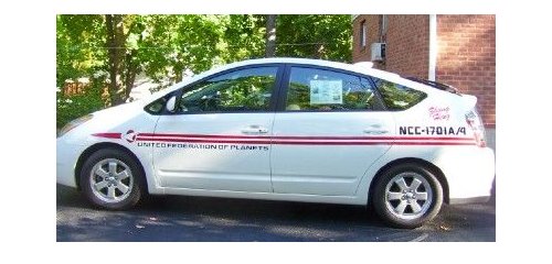 Star trek deals car decals