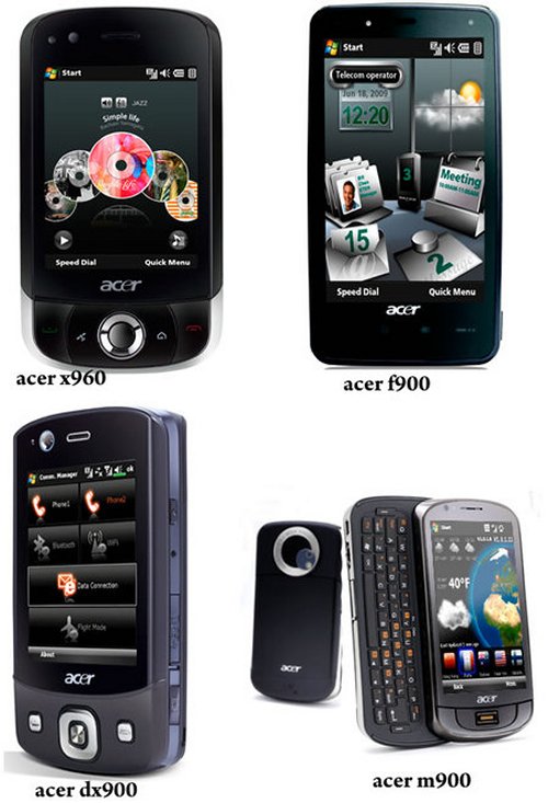 acer mobile phones
