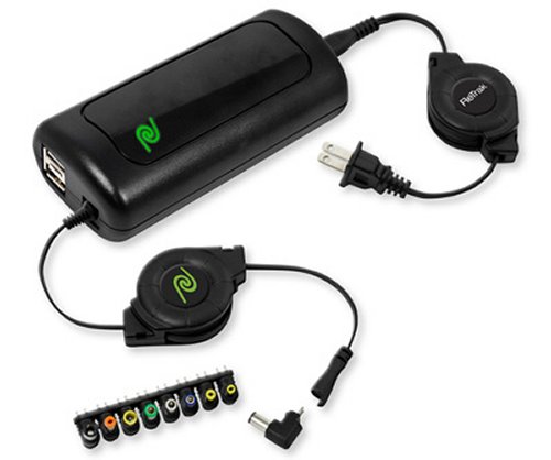 Emerge ReTrak Retractable Universal Notebook Charger