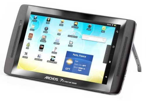 capacity Archos 70 250GB